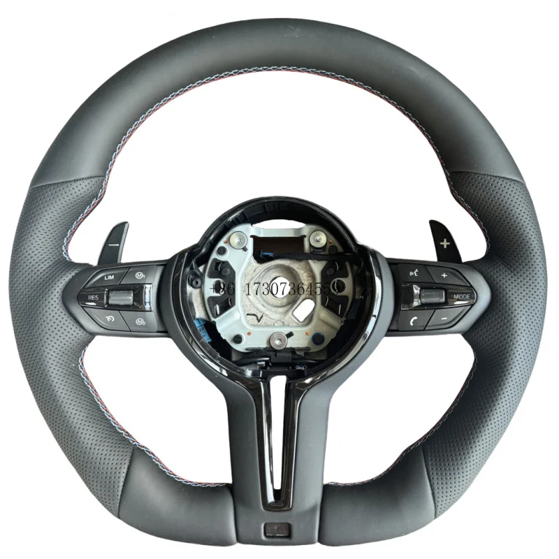 

НОВАЯ модель перфорированной кожи для BMW 3 серии 5 F10 F20 F30 F90 F01 F02 M, руль спортивного автомобиля