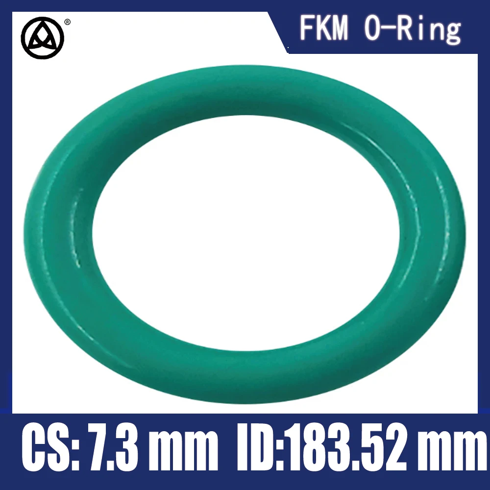 1pc-oリング厚さ73mm-csフッ素ゴム-fkm-id-18352mm-シール耐熱ガスケットゴムリング-cs-73mm
