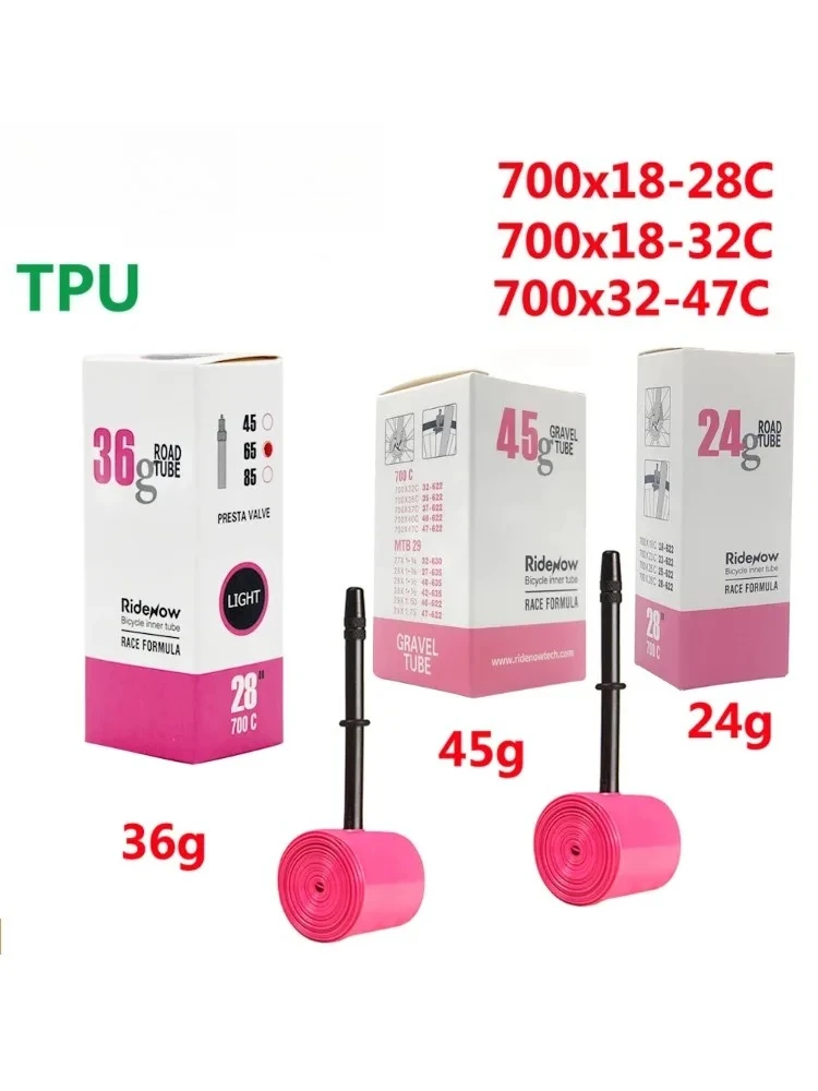AliExpress NONE TPU Bike Inner Tube 700C 700x18 23 25 28 32 35 37 40 47C Road Bicycle Tire MTB Bike Camera 29x1.5 1.75 1.9 pneu aro