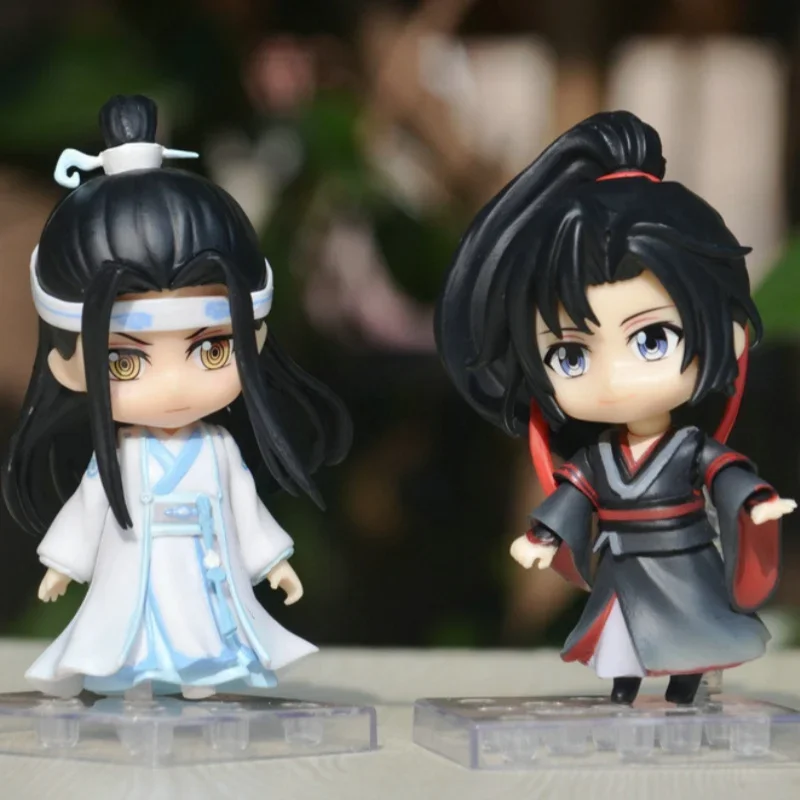 Patriarch Of Magic Dao Figure Wei Wuxian Lan Wangji Yilinglaozu Pvc Model Cute Collection Toy Ultra Light Clay Birthday Gift