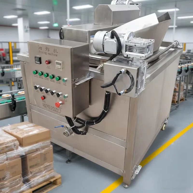 Commercial Deep Fryer Industrial Frying Machine High Capacity Equipment for Food Processing Industry