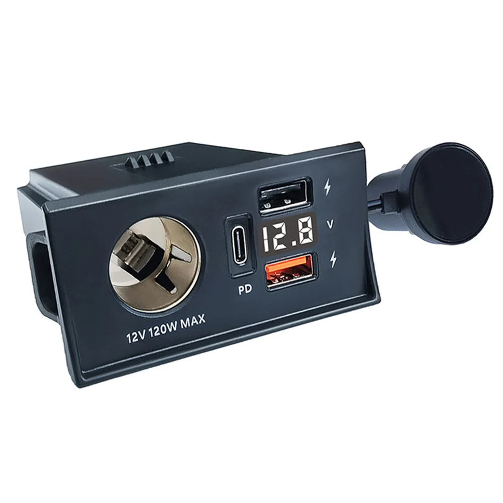 

USB Car Power Supply for Toyota For Camry 2006-2017 with LED Display for Charging Voltage and System Voltage Readings