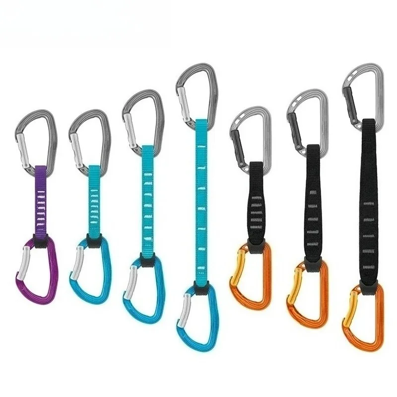 M53 M60 Rock Climbing Mountaineering Ice Climbing Quick Hanging Exploration Cave Straight Gate Quick Hanging