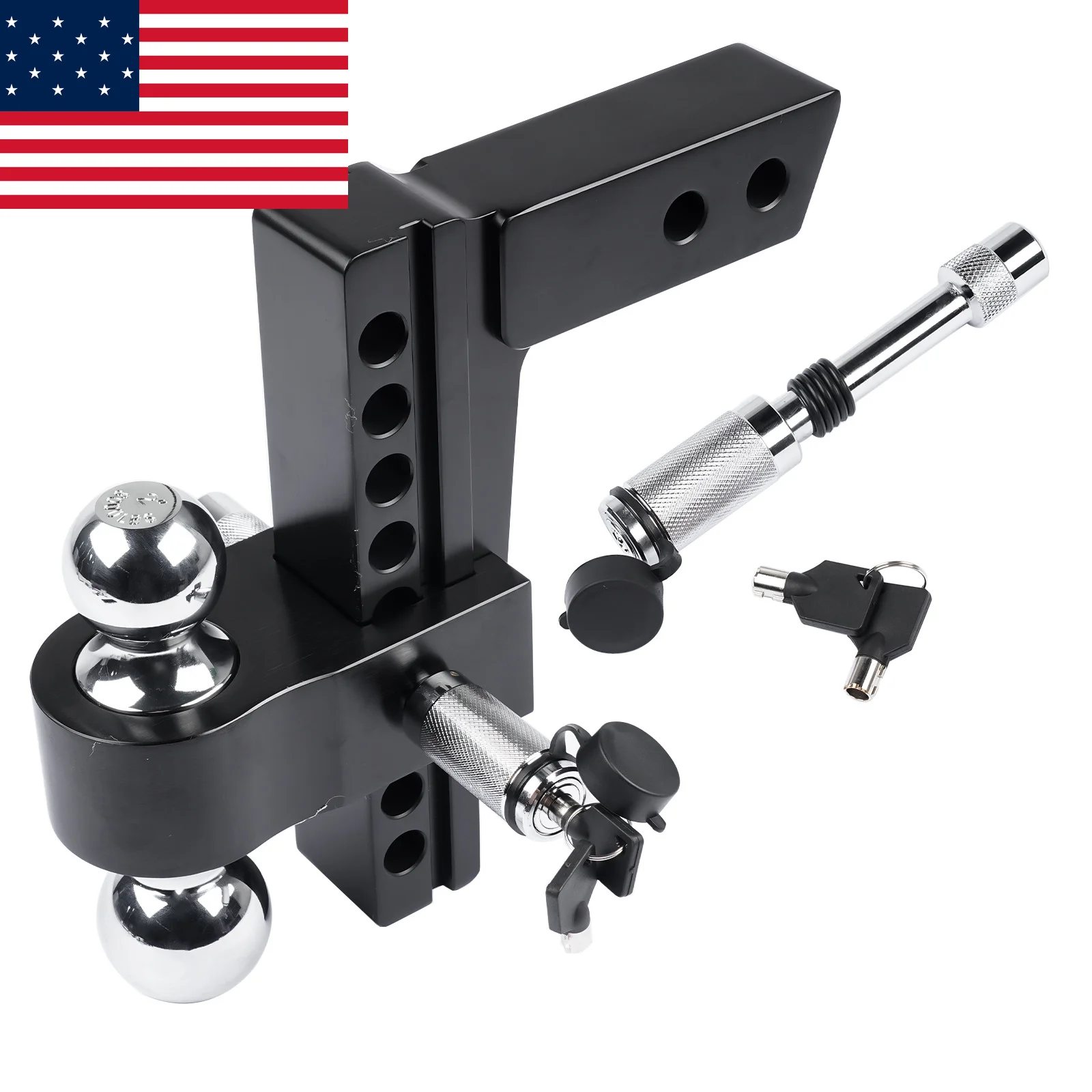 AP03 Adjustable Trailer Hitch Fits 2