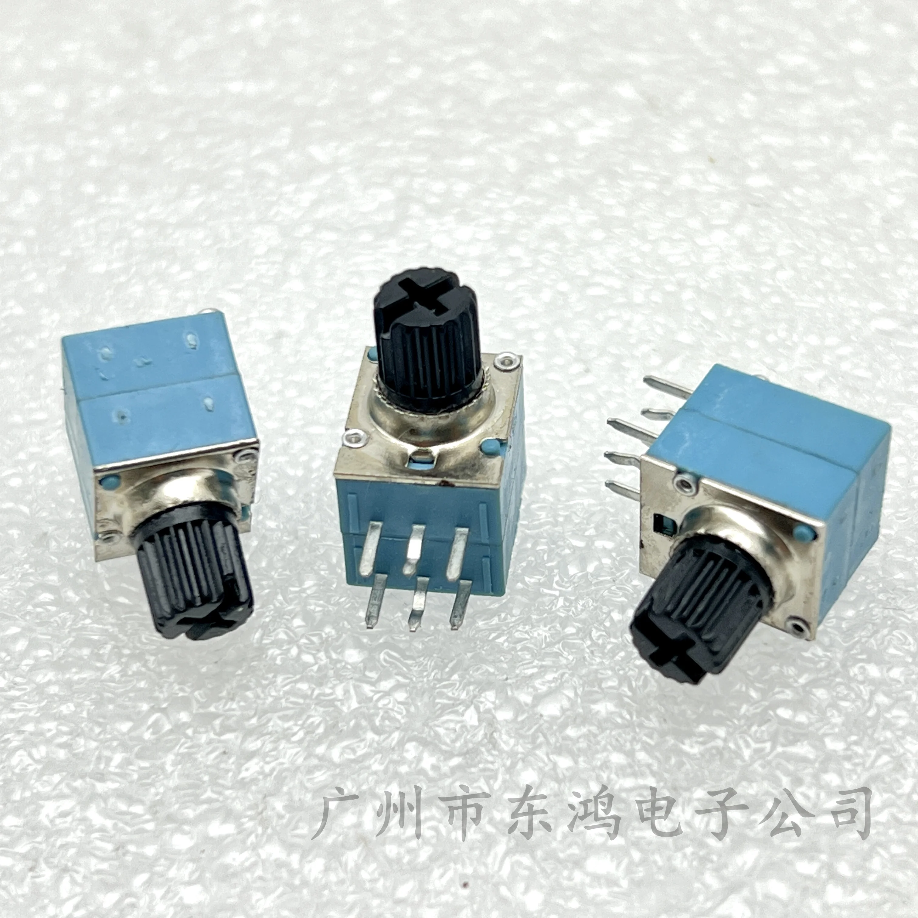1 PCS Korean plastic RK097 duplex adjustable potentiometer C100K shaft length 8MM