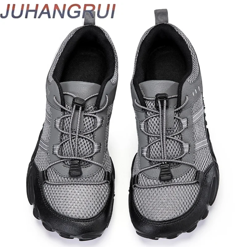 

Men's Wide Toe Box Hiking Shoes Outdoor Mountaineering Trekking Riding Camping Creek tracing Walking Sports Sneakers Big Size 48