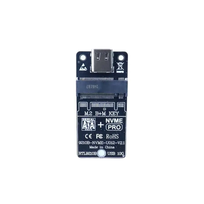 

Адаптер для корпуса B92B-SSD M.2 SSD, адаптер RTL9210B, адаптер Type-C 10 Гбит/с