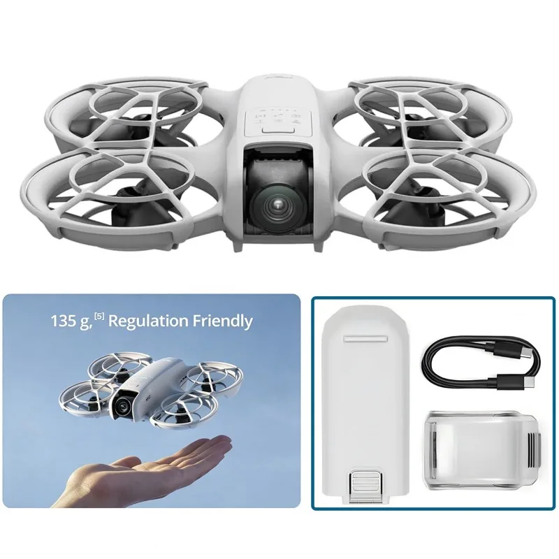 98%NEW Used DJI Neo Drone Self Flying 4K UHD Camera Palm-Sized Stabilized Video One Battery