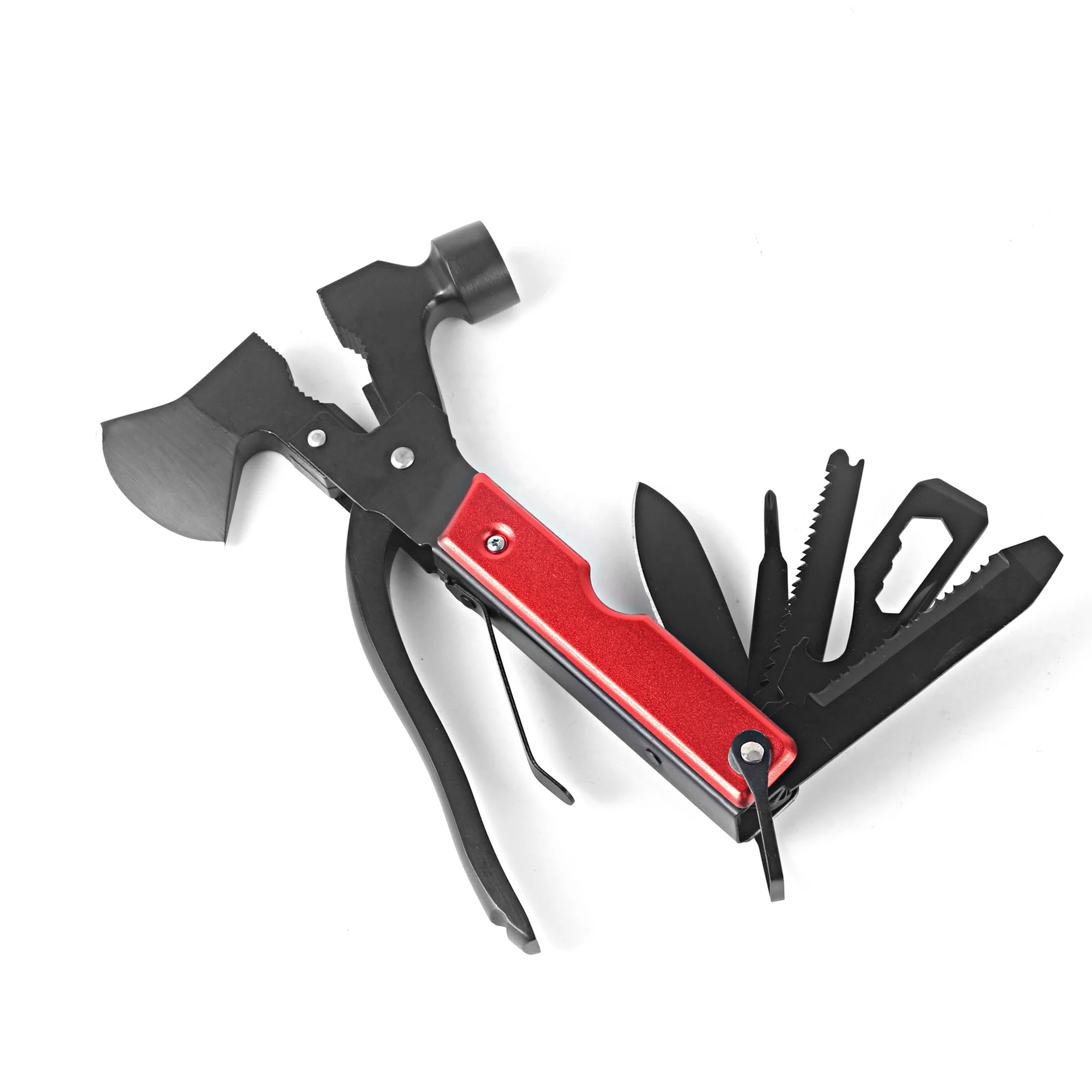 

Portable All In One Tools Hatchet Axe Mini Safety Hammer Multitool Survival Hammer