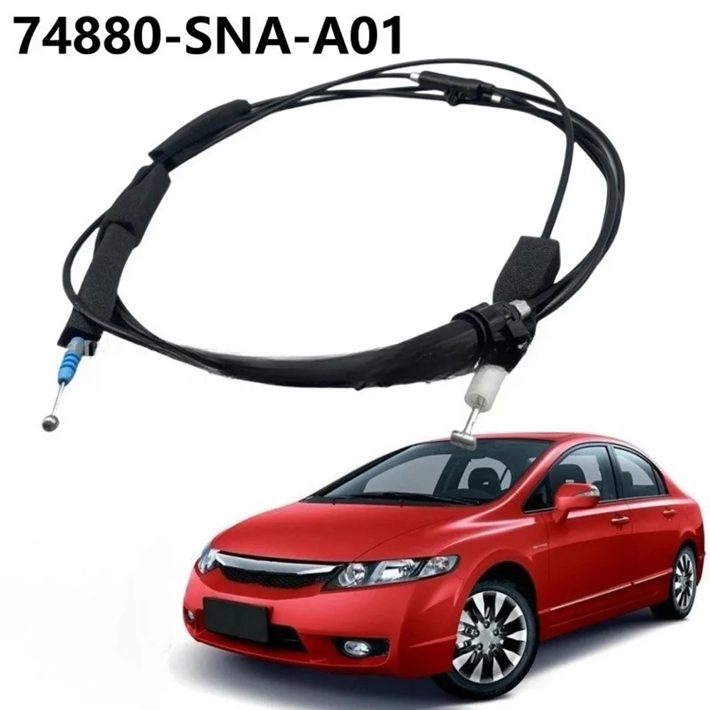 Trunk Lid Latch Fuel Tank Cable Fuel Lid Latch Lock Cable Easy Installation Direct Replacement Plastic Construction