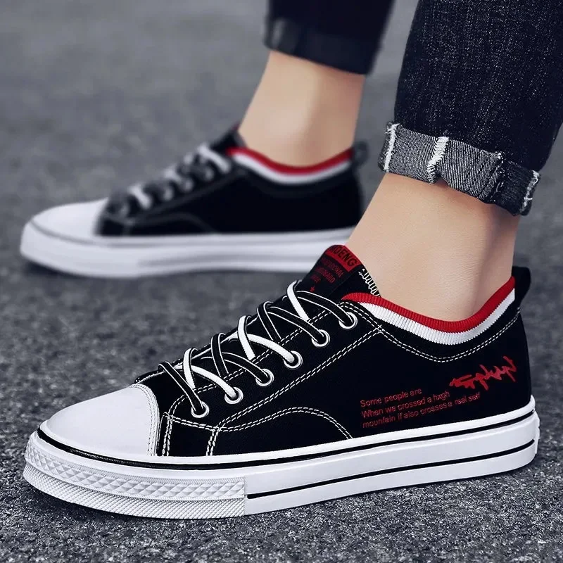 

Summer men's casual new breathable thin canvas shoes fashion men's shoes youth Korean version of fashionable shoes