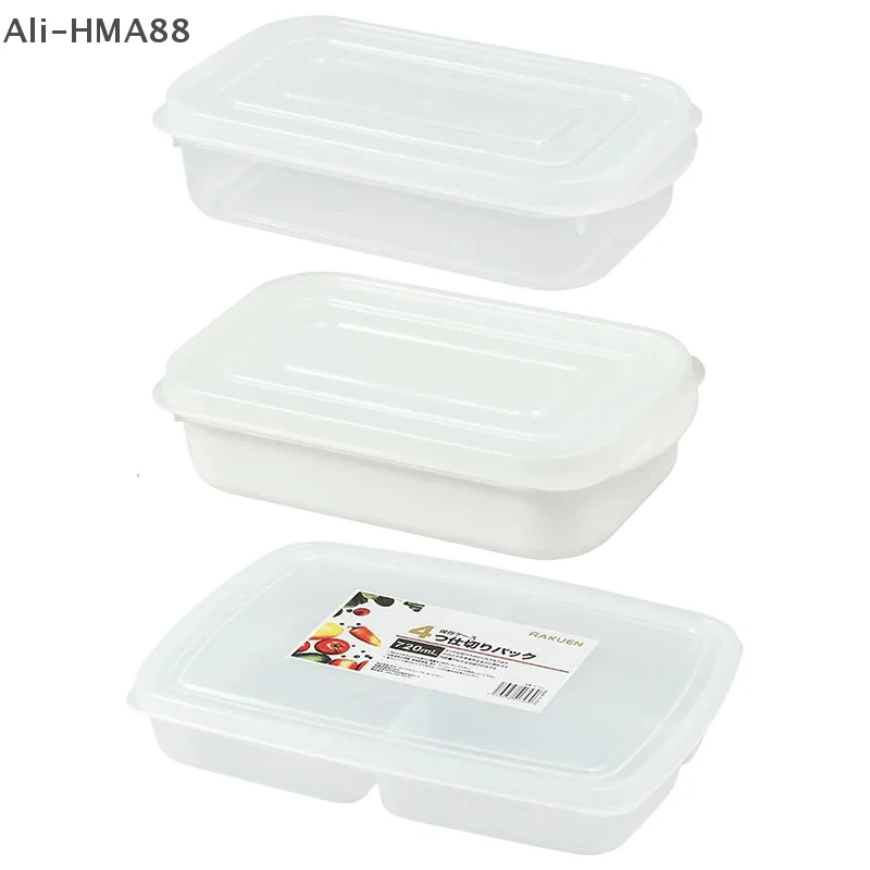 HMA73-Refrigerator Food Storage Containers Sealed Box Kitchen Freezer Seal Bin Vegetable Fruit Meat Fresh Box Food Organizer