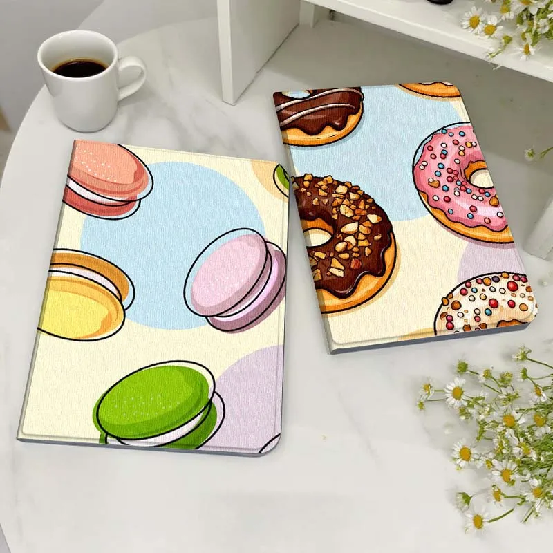 

Dessert Cartoon Illustration Case For Huawei MediaPad MatePad M5 M6 11 12 X SE T10 T10s 2 C5e T5 Pro Lite Air 11.5 Inch Tablet