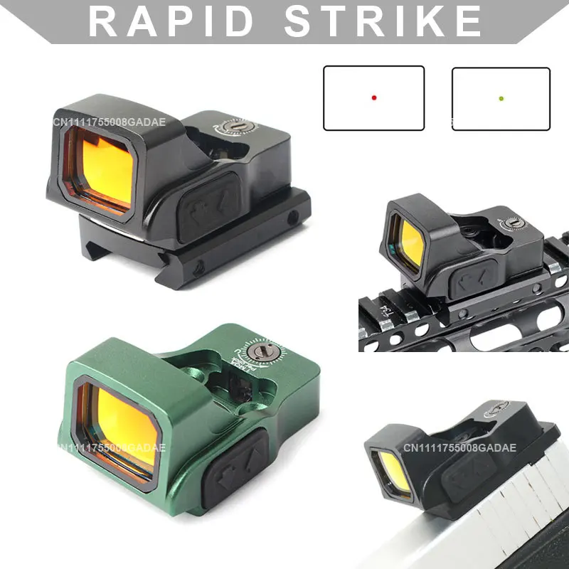 

EOTECH EFLX 550 Collimator Red Dot Sight 3 MOA Hunting Holographic Reflex Sight Airsoft Pistol Optic Riflescope Universal Mount