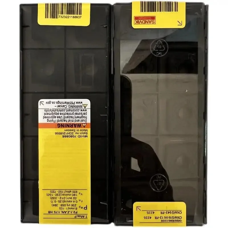 

CNMG190612-PR 4335 /Original genuine CNC alloy blade 10 PCS