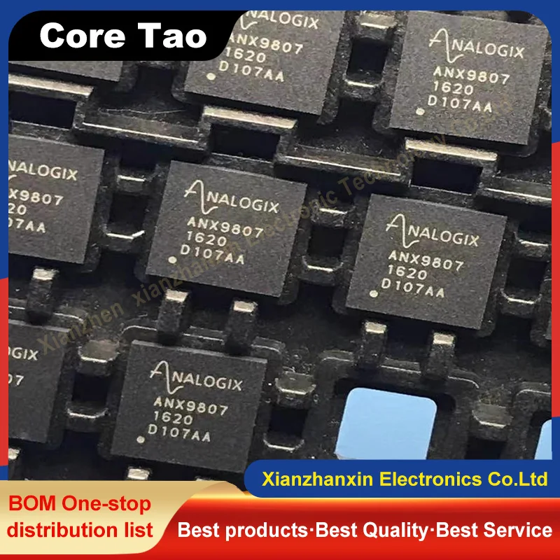 1pcs/lot ANX9807 ANX9807BN-AA-T LFBGA-81 Channel power converter chip