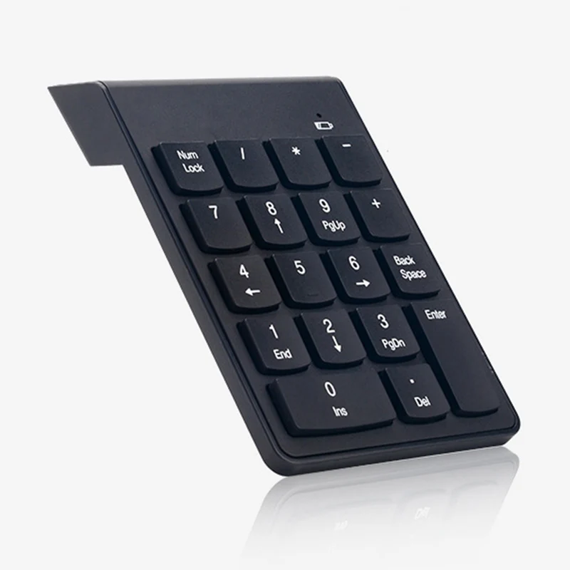 Digital Keyboard 2.4G Wireless USB Number Pad 18 Key for Laptop PC Notebook Desktop Portable Mini Number Keypad