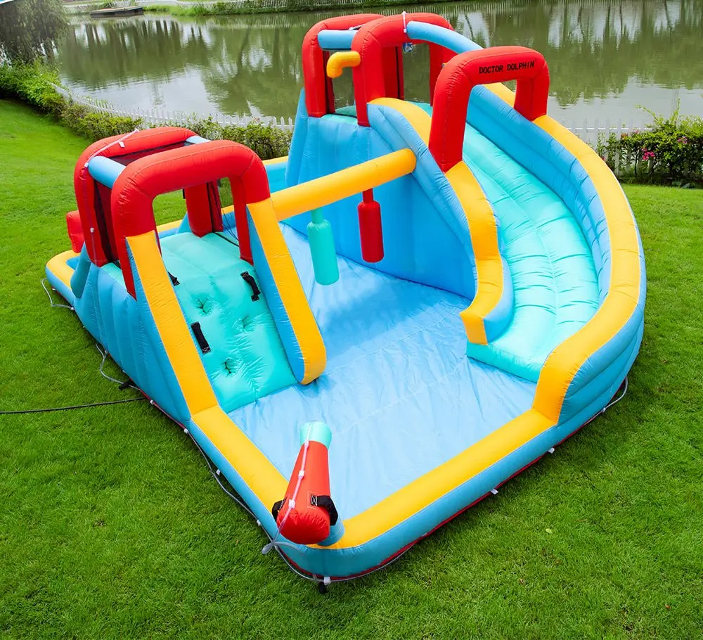 Prezzo di fabbrica Castello gonfiabile divertente per bambini Castello gonfiabile Casa rimbalzante con pozzo di palla e castello gonfiabile scorrevole