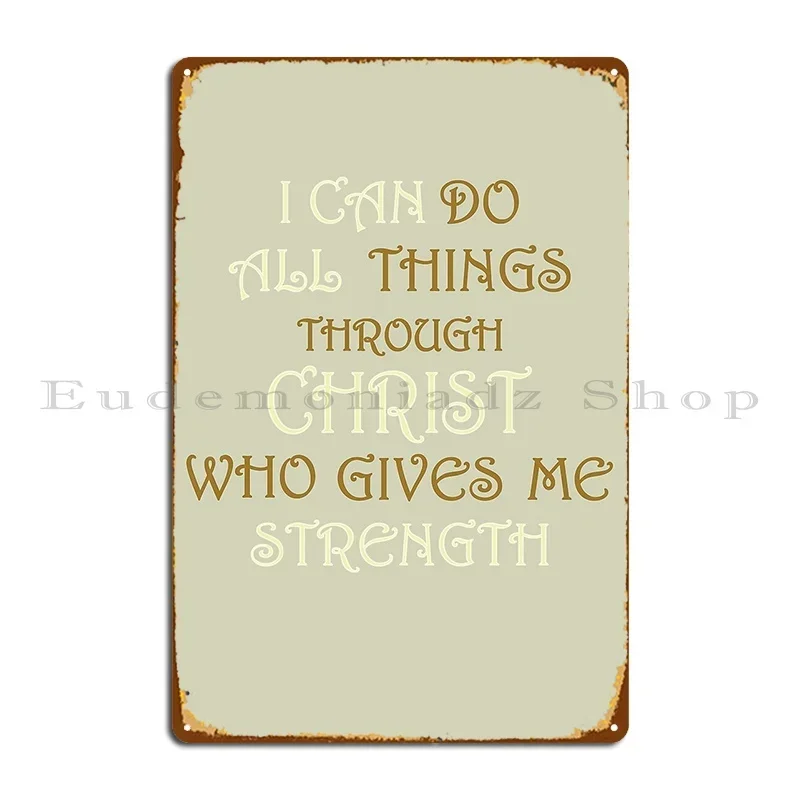 I Can Do All Thing …