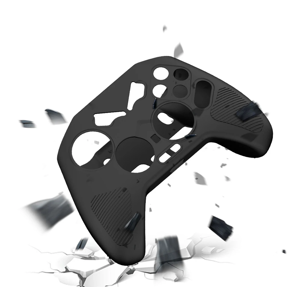حافظة من السيليكون لهاتف FLYDIGI Vader 4 Pro / Flydigi APEX 4 غطاء حماية لوحدة التحكم في الألعاب مضاد للسقوط والغبار حافظة جلدية ناعمة