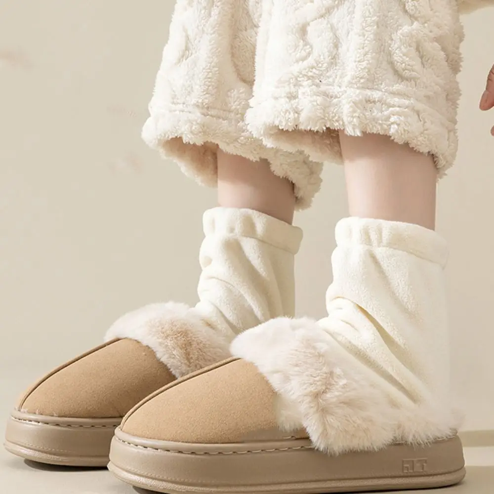 Kaos Kaki Tidur Fleece Fashion, Kaos Kaki Tidur Lembut Hangat untuk Wanita, Kaos Kaki Tebal Musim Dingin untuk Lansia