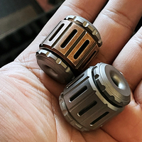 B.M War Hammer EDC Knife Pendant Fingertip Gyro Pendant Adult Fidget Toy Paracord Rope Decompression Toys Edc Titanium Accessory