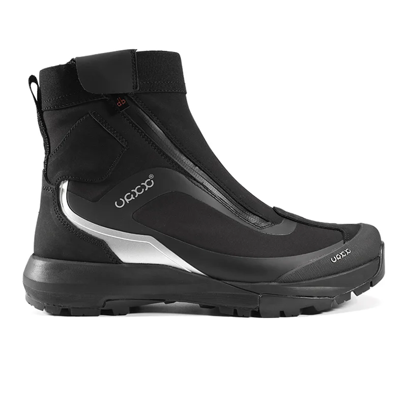 

Мужские высокие лоферы класса люкс от известного бренда, дизайнерские кроссовки с цветовыми блоками, на молнии, в стиле хип-хоп, уличные, Y2K, ботинки-слипоны без шнурков