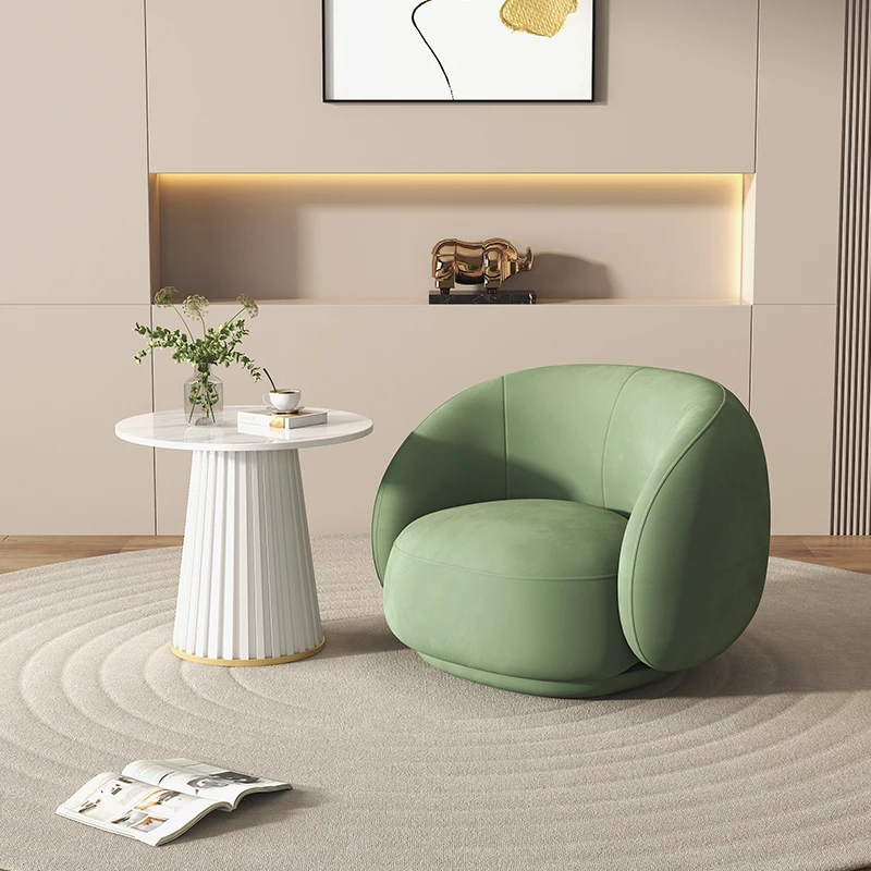 Divano moderno e semplice Divano singolo di lusso leggero nordico