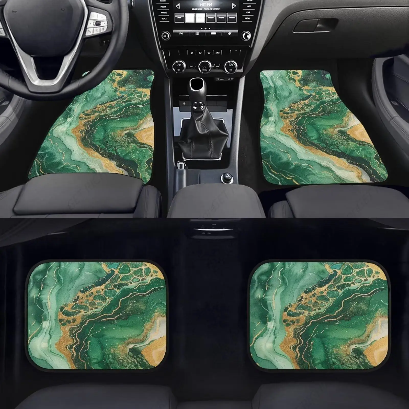

Alfombrillas Mármol Ver Para Coches, Alfombrillas Para Express Los Climas, Juego Alfombrillas Goma Antislizantes Para Coche, Aj