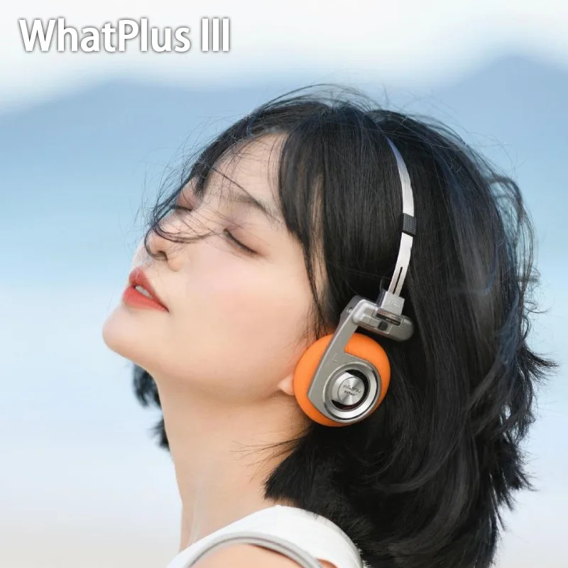 WhatPlus Retro² ワイヤレスヘッドホン WhatPlus Retro Wireless Bluetooth Headphones In-Ear HIFI Sound