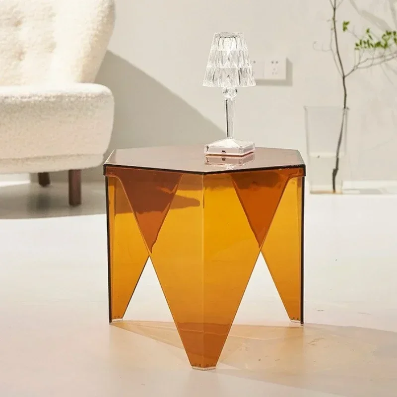 Nordic coffee table medieval geometric edge table north small apartment household coffee table small table