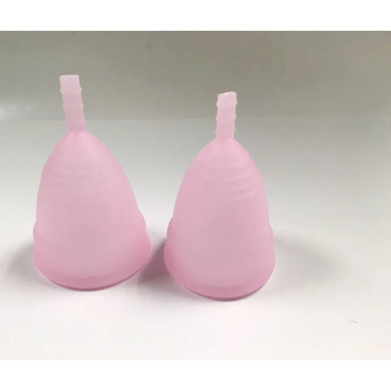 Menstrual Cup with Ring Easy Removal Tampon and Pad Alternative Medical Silicone Feminine Hygiene Cup For Lady Period Menstrual