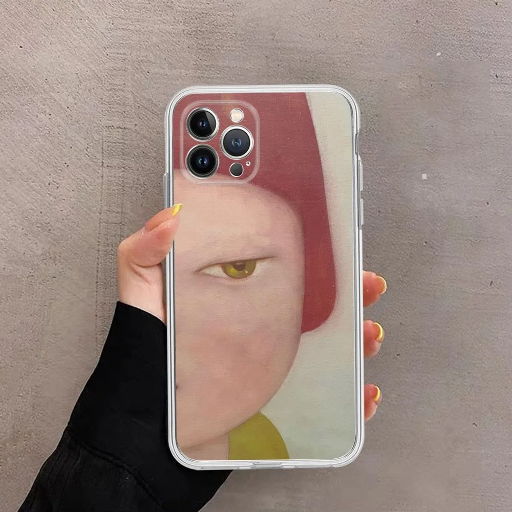 Yoshitomo Nara Dream Doll Cartoon Classic Anime Phone Case ForiPhone151121314Mini ProMaxXR X XSTPUClearCase For876 Plus SE 2020