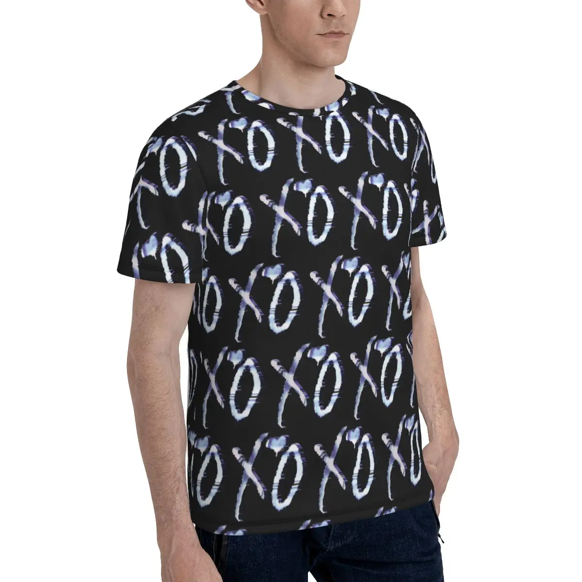 The Weeknd T-Shirt for Men Cotton T Shirts Men's Short Sleeve Round Neck Summer Clothes Tops