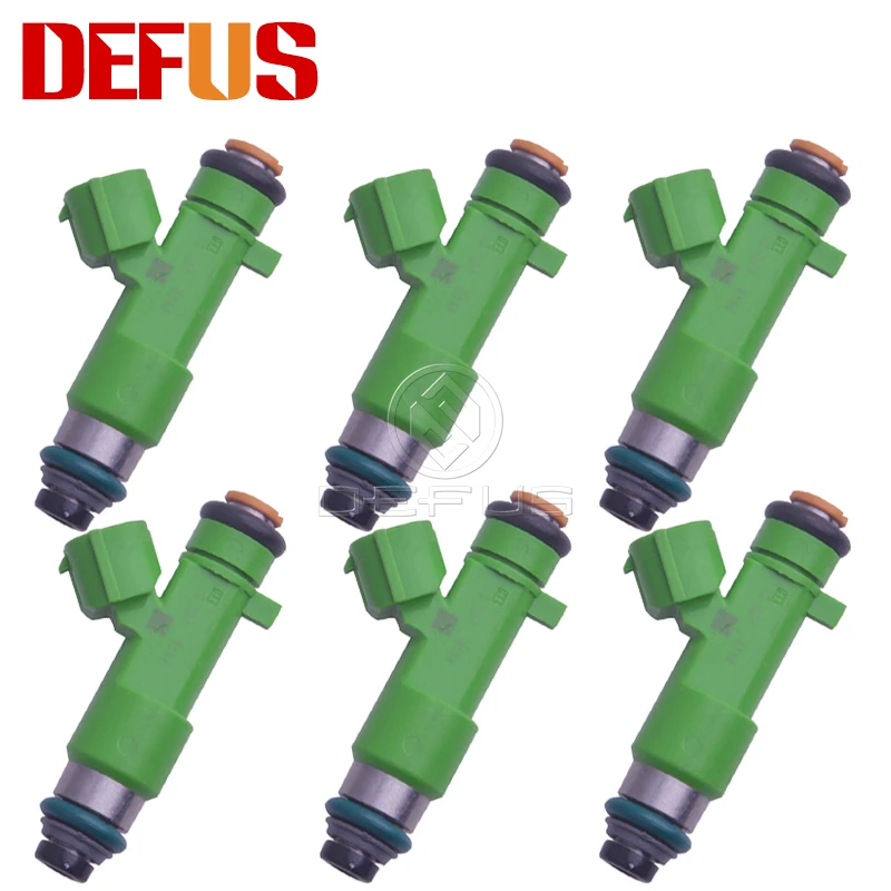 DEFUS 4/6/8Pcs OEM 16600-JA00A Precise Spray Bico Fuel injector Fit For Nissan Pathfinder 3 5L V6 2007-2017  Fuel System Engine