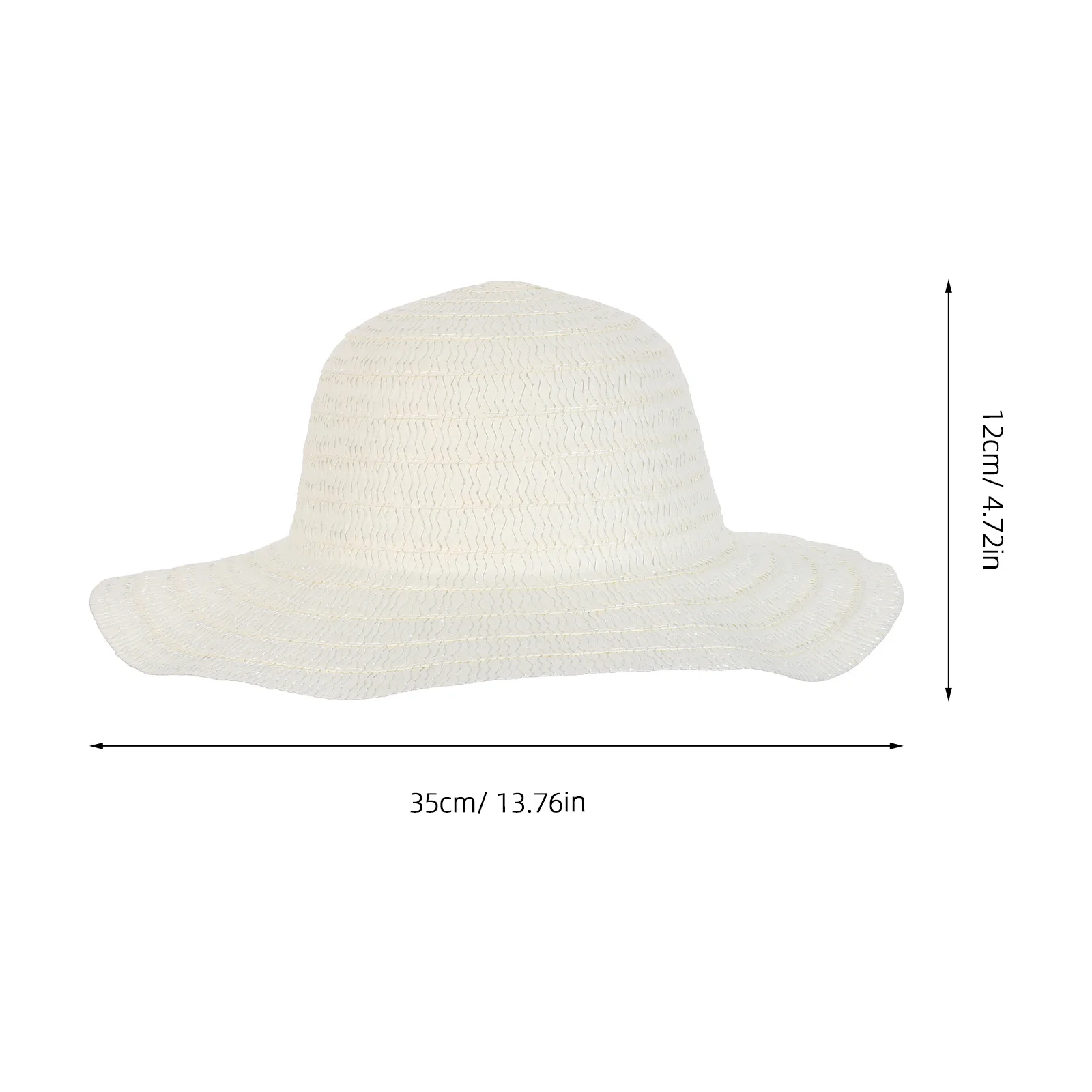 12 pezzi cappelli di paglia vuoti fai da te per bambini adulti pittura cappello da sole festa in spiaggia costume da giardino puntello a tesa larga set di cappelli da contadino asiatico