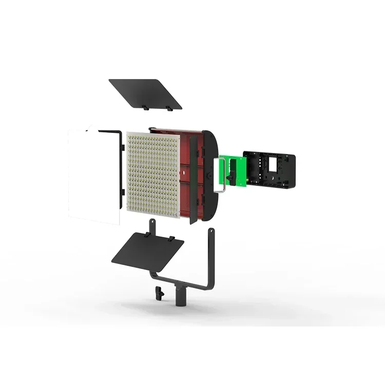 OEM Hot Sale color temperature lamp camera foto photo lighting aluminum alloy back led video light studio light
