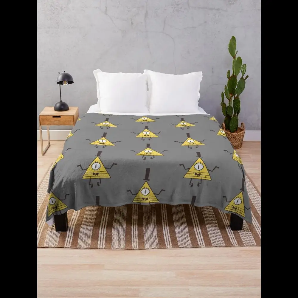 

Одеяло Gravity Falls Bill Cipher, мягкое уютное флисовое одеяло для дивана или спальни, идеальная идея подарка для фанатов