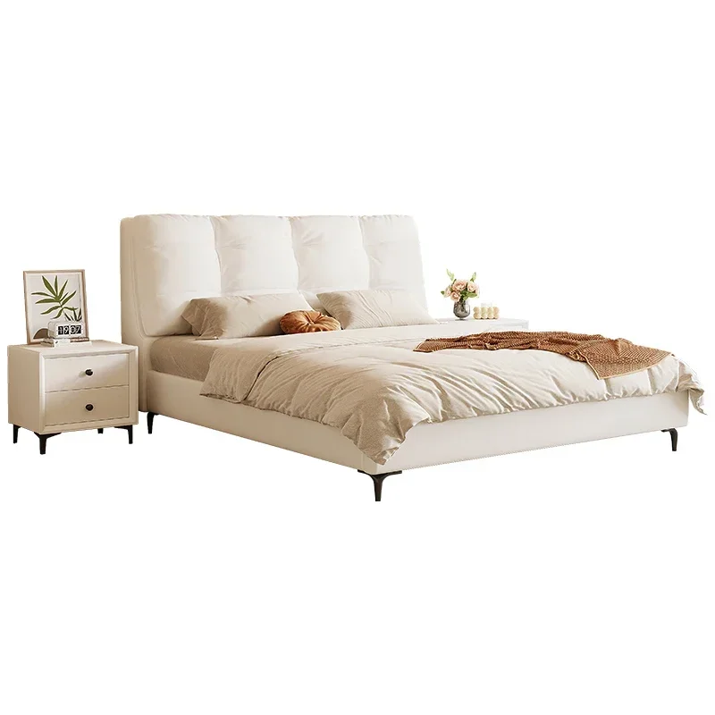 #Nordic Villa Modern Double Bed Designer Luxury Large Girl Children Double Bed Luxury Bedding Meubles De Chambre Home Furniture