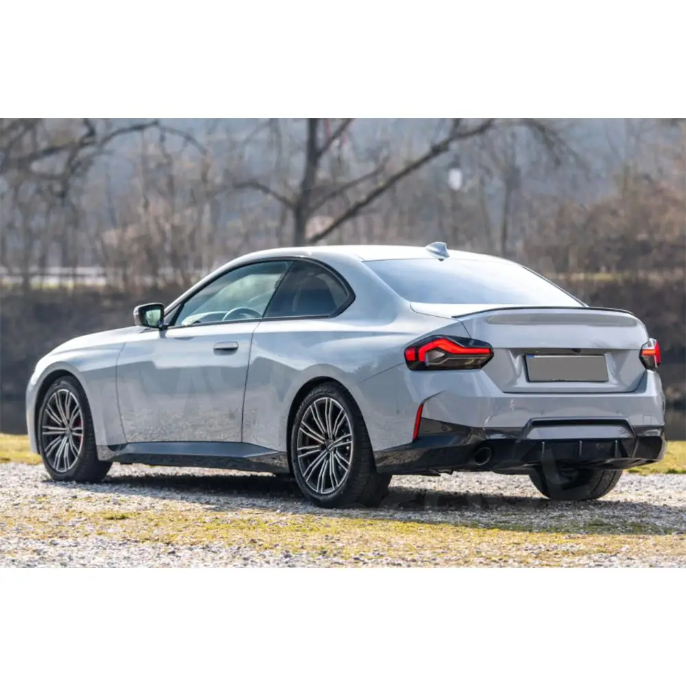 

Dry Carbon Fiber Rear Trunk Wing Spoiler for BMW 2 Series G42 M235i M240i Coupe 2022+ Rear Duck Spoiler FRP