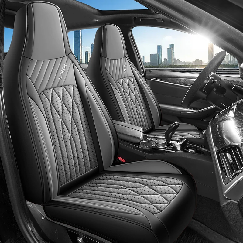 

Front two-seater car seat covers, comfortable and breathable, suitable for models with front one-piece head seats