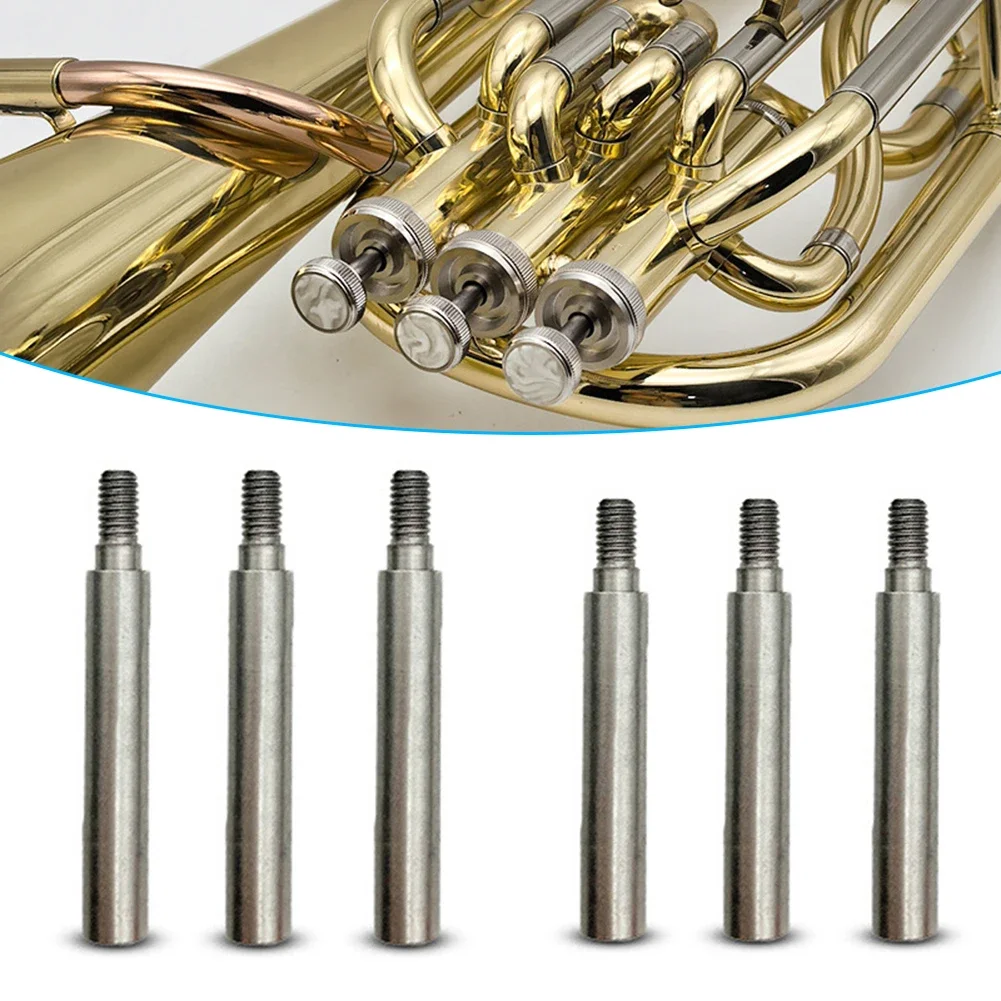 Piston Valves Brass Instrument Parts Musical Performance Versatile Compatibility Accurate Performance Baritone 42.8*6mm