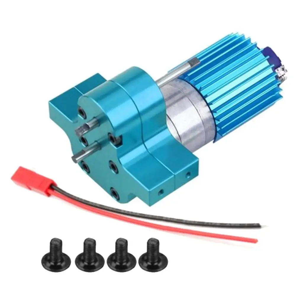 RC, металлическая смена с щеточным двигателем 370 для радиоуправляемого автомобиля WPL B1, B-16, C-14, C-24, , B-26, B-36, Q61, Q60