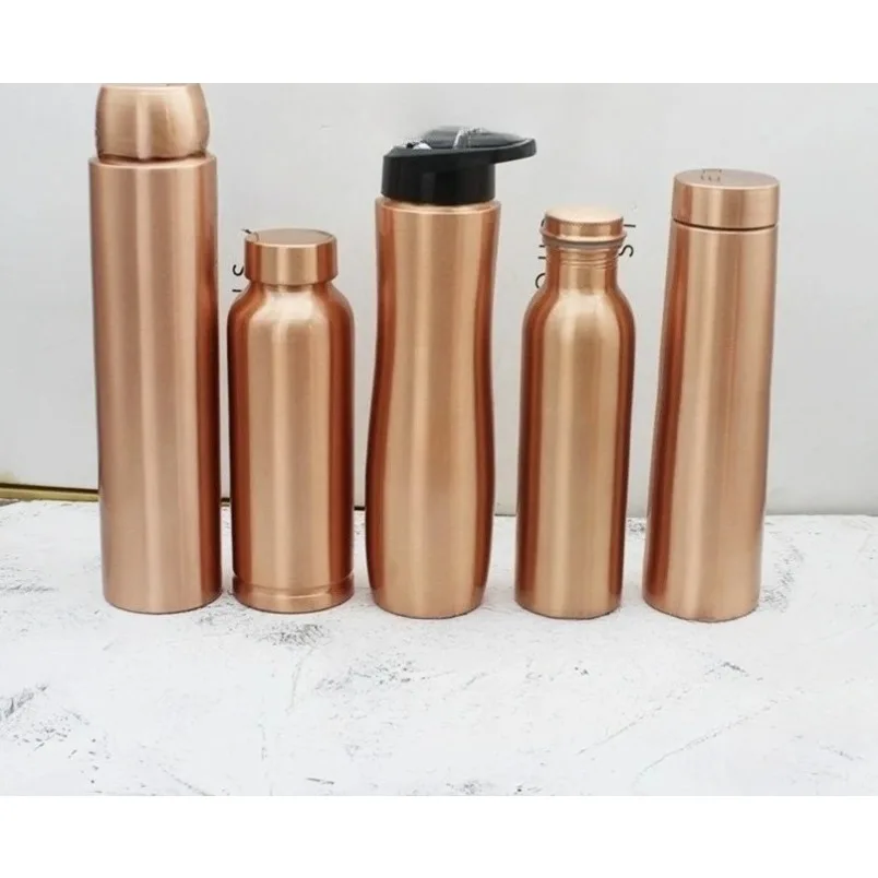 handmade-pure-copper-red-copper-water-bottle-outdoor-sports-yoga-pot-spot-quick-delivery