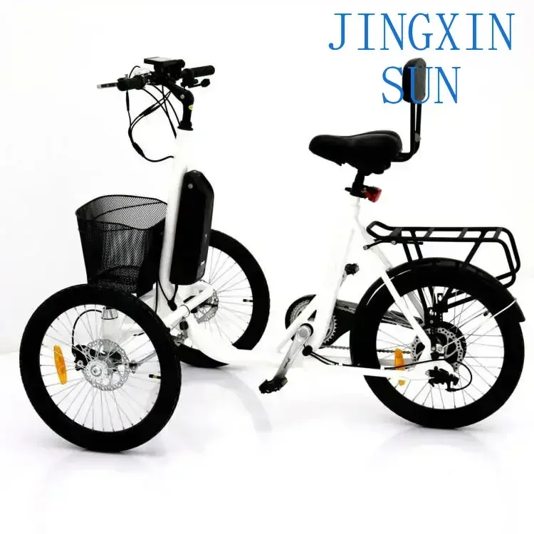 Two front wheels front loading cargo