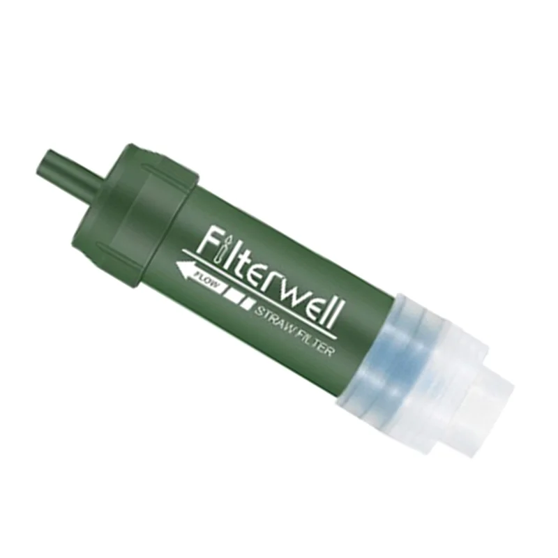 

Personal Filter Survival Tool For Hiking, Camping, Travel And Emergency Preparedness