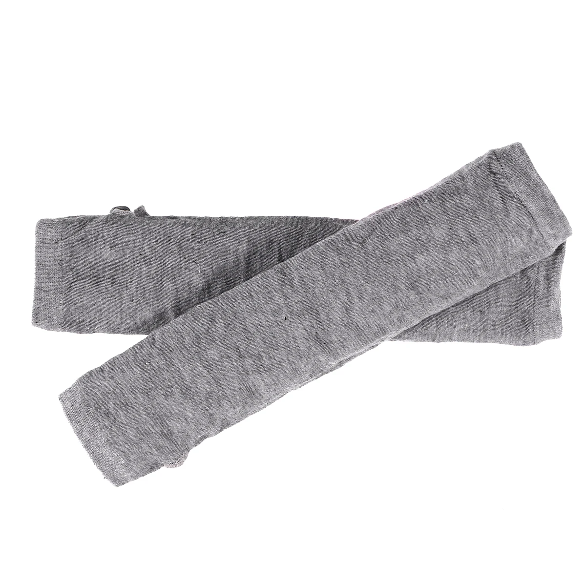 

Fingerless Winter Long Gloves Knitted Arm Sleeves Warm Soft Breathable For Women Men Light Grey Fashionable All Costume Matching