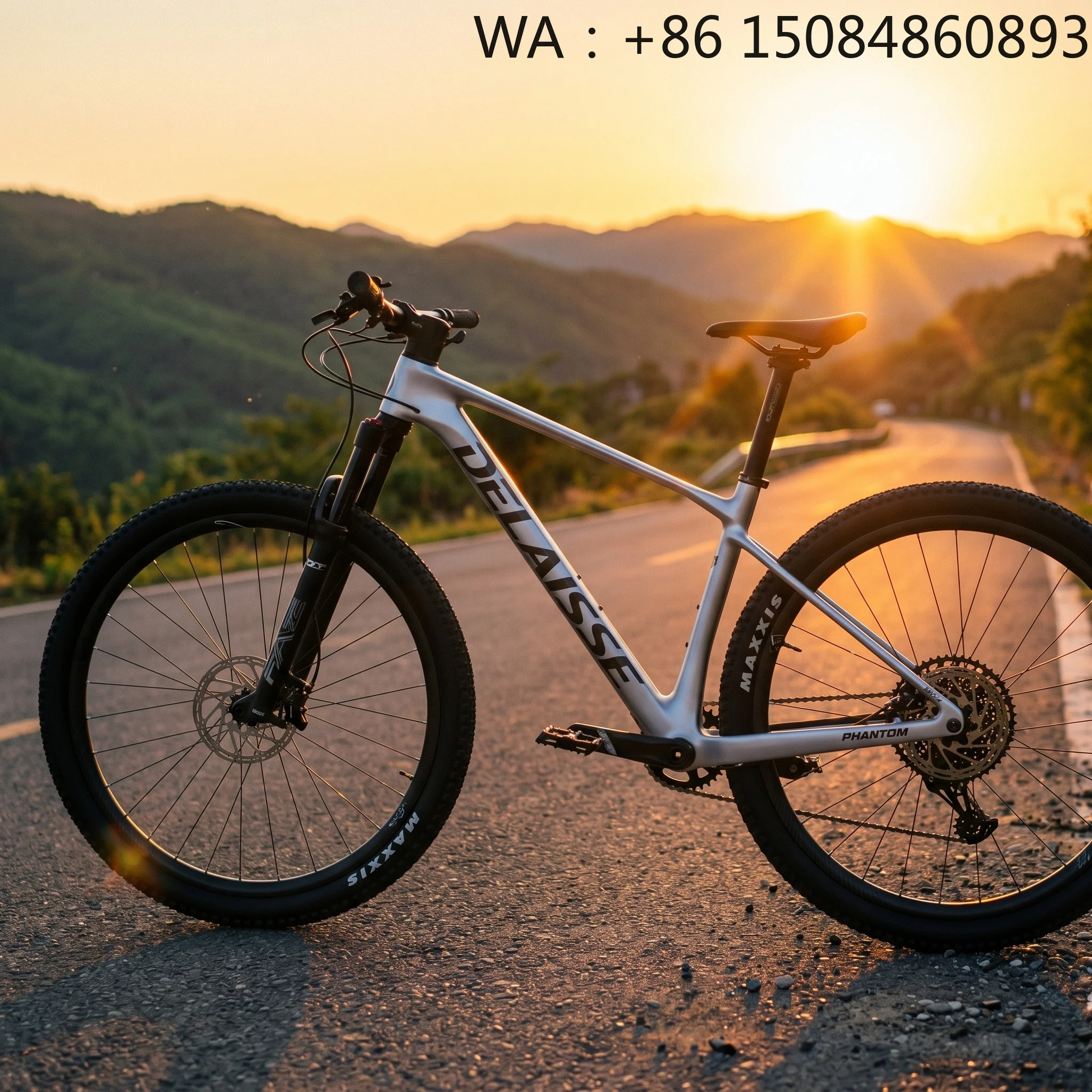 

XC Trail Hardtail MTB, Carbon Fiber Material, Hydraulic Disc Brake, Lightweight Body for Cross Country Outdoor Cycling