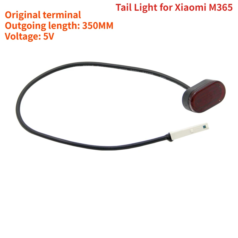 5V New Original Rear Tail Light for Xiaomi M365 Electric Scooter Skateboard Safety Warning Fender Rear Lamp LED Light Parts