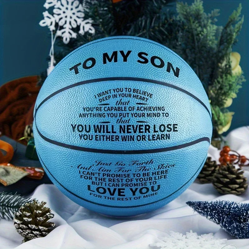 Blue Creative Special Basketball, Ideal Gift for Some Special Occasions Such as Birthdays and Anniversaries, 1Pc